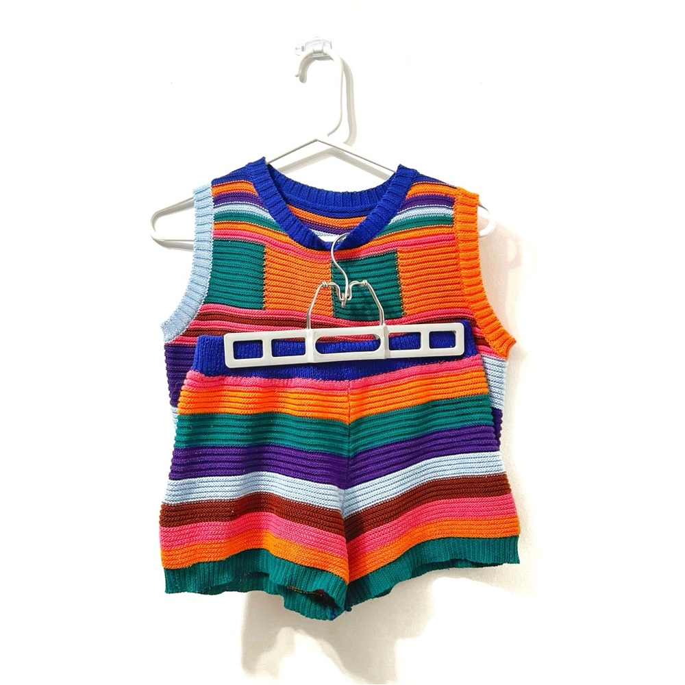 Crochet Knit Matching Set
